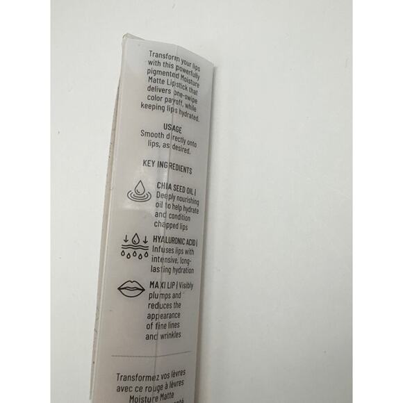 LYS BEAUTY Speak Love Moisture Matte Lipstick in Sincere BNIB SEALED - Picture 5 of 9